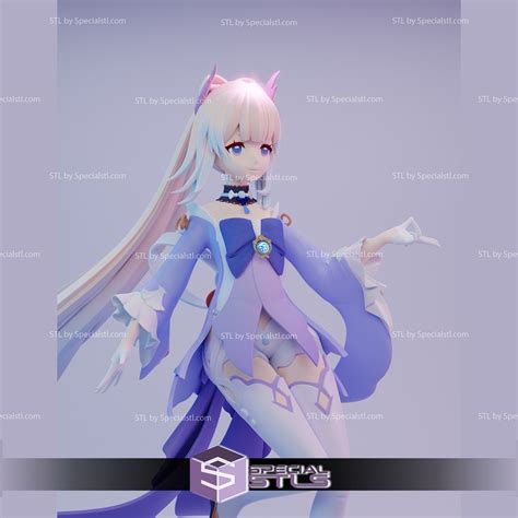 Sangonomiya Kokomi Genshin Impact 3D HENTAI Animation.